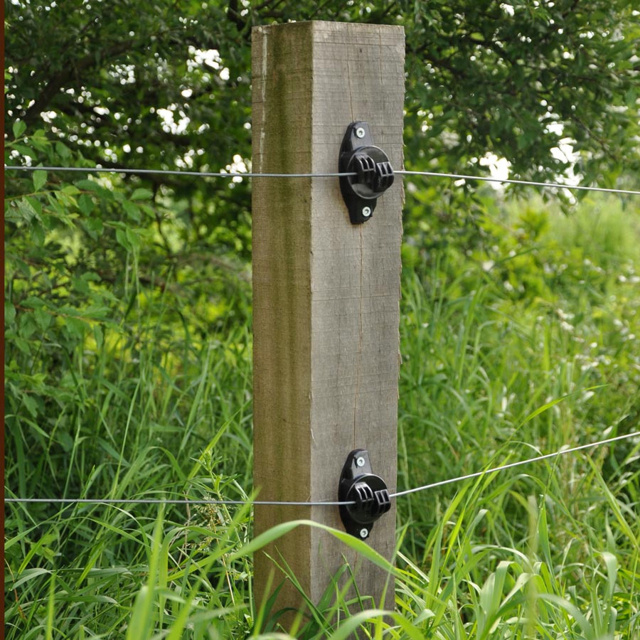 Gallagher W-Isolator Schwarz (25 Stück)