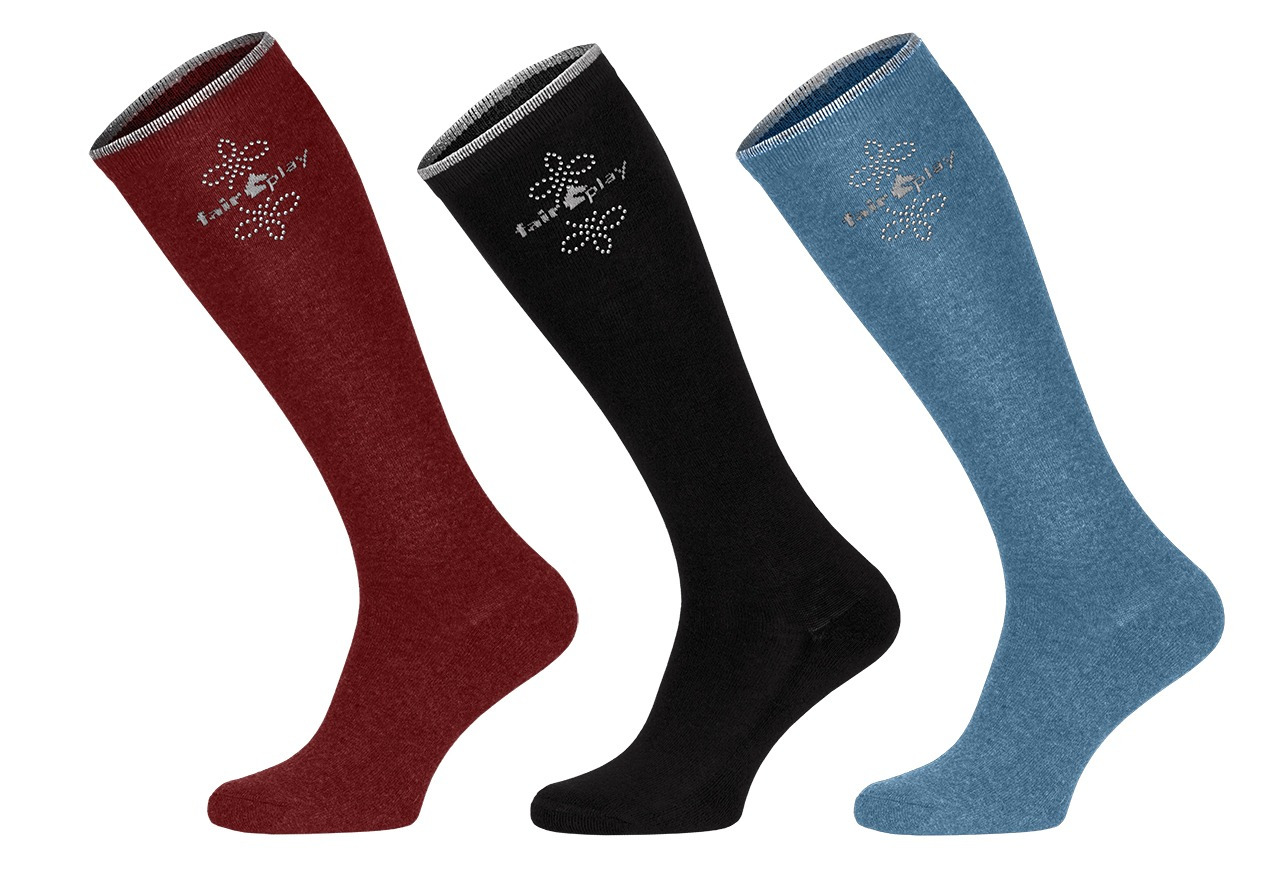 Fair Play Rijsokken Classy 3-pack