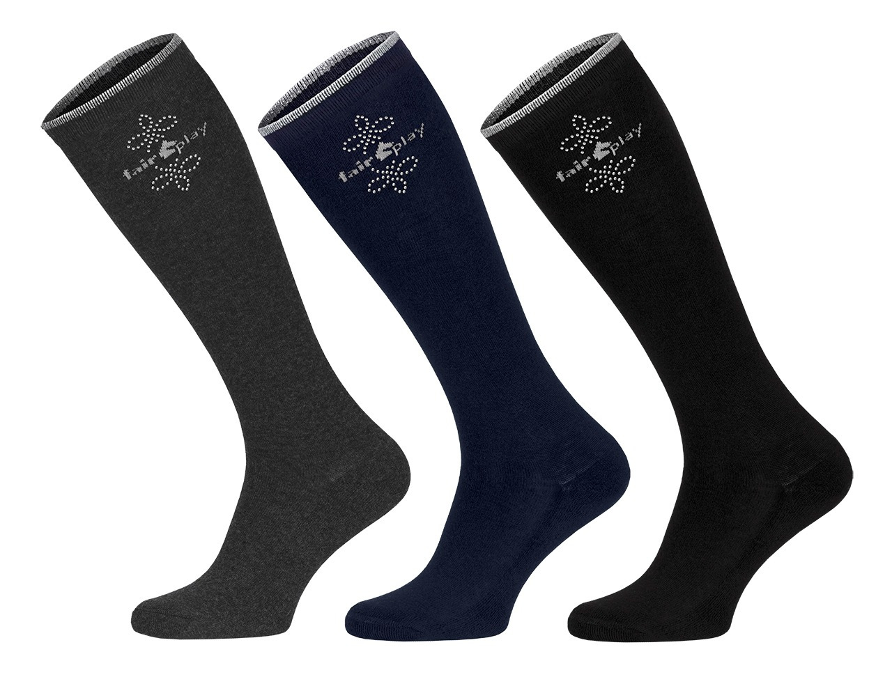 Fair Play Rijsokken Classy 3-pack