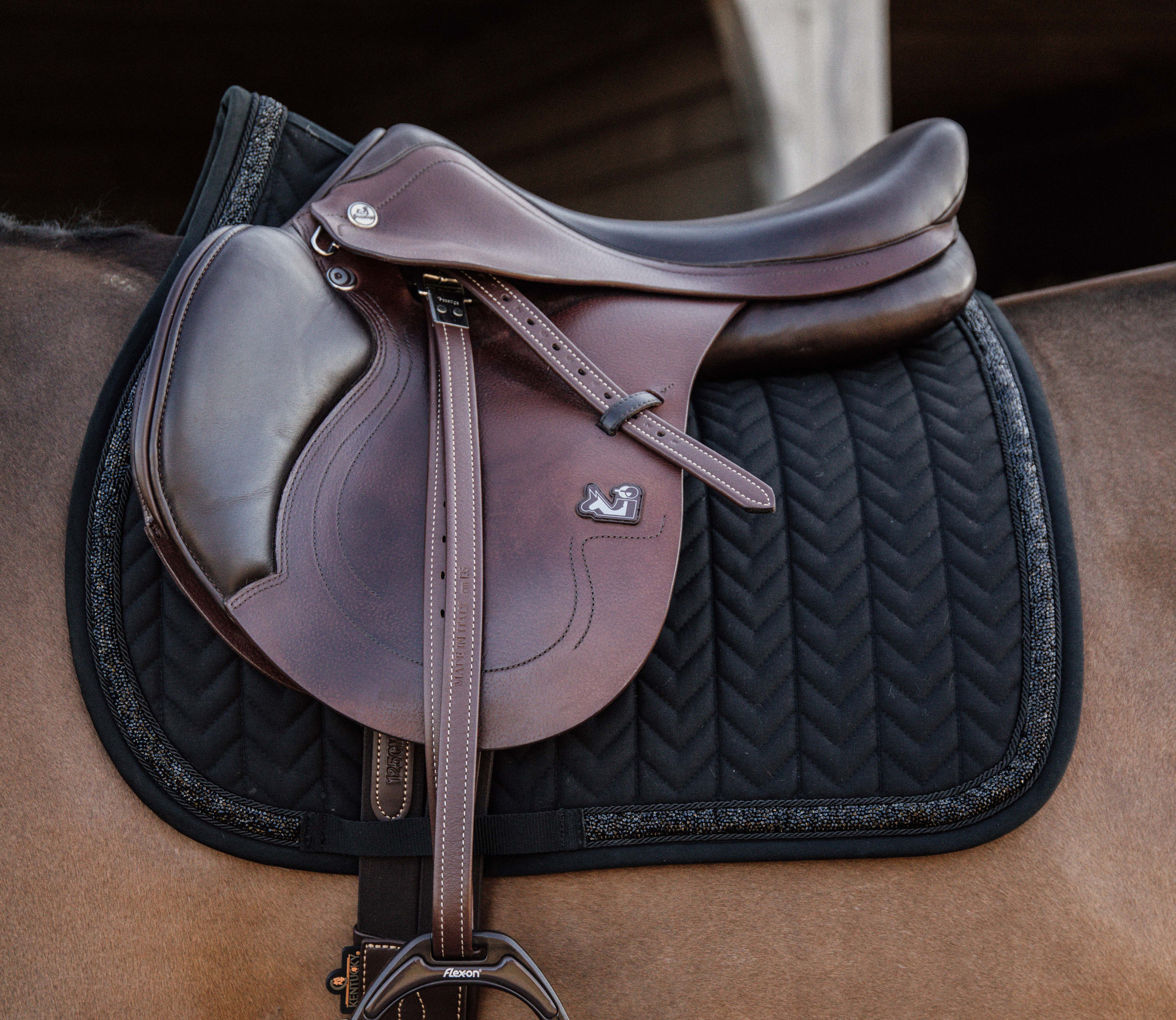 Kentucky Glitter Stone Jumping Saddle Pad