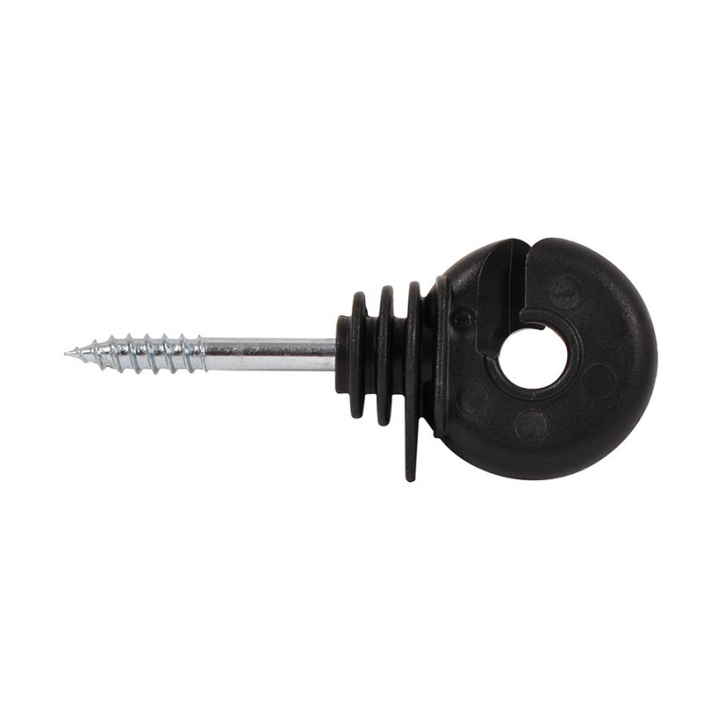 Gallagher Schraubringisolator Schwarz (100 Stück)
