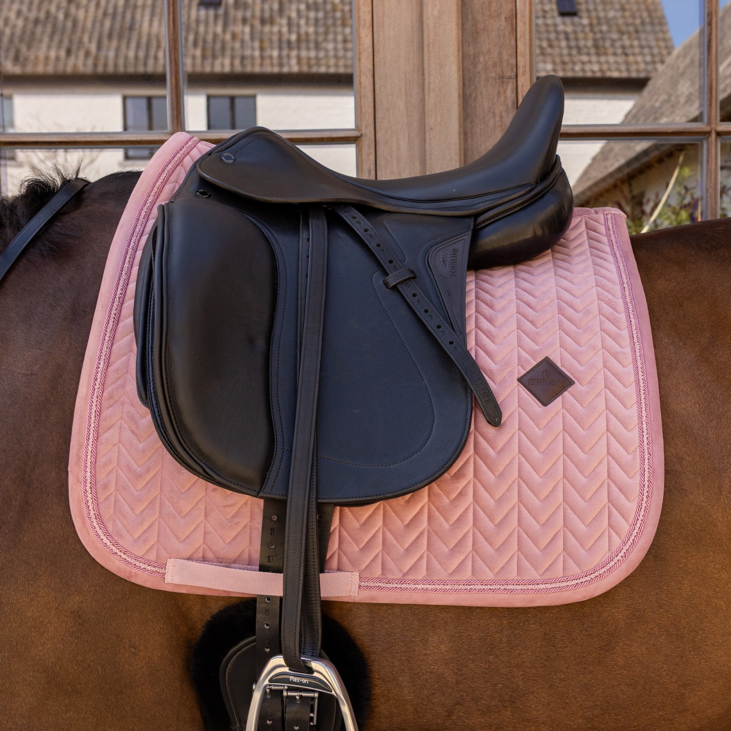 Kentucky Velvet Mini Pearls Dressage Saddle Pad