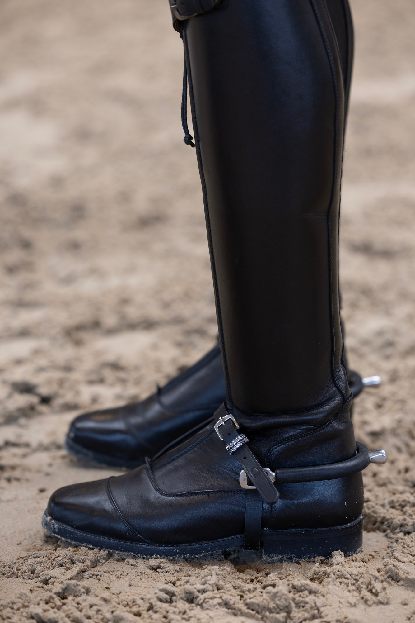 Equipage SS26 Glitter spur strap
