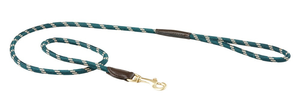 Weatherbeeta Rope Leather Dog Leash