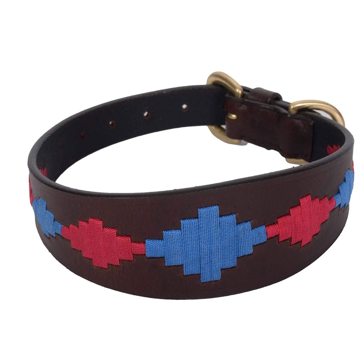 Weatherbeeta Lurcher Polo Leather Dog Collar