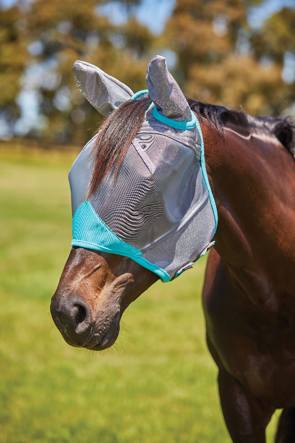 Weatherbeeta ComFiTec Deluxe Fine Mask met oren