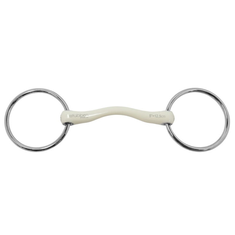 Stübben Fine Line Flex Loose Ring Snaffle