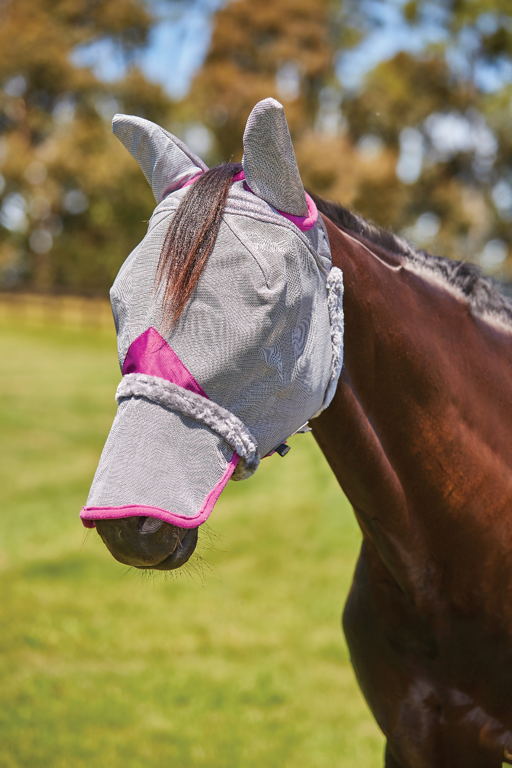 Weatherbeeta ComFiTec Deluxe Durable Vliegenmasker met oren en neus