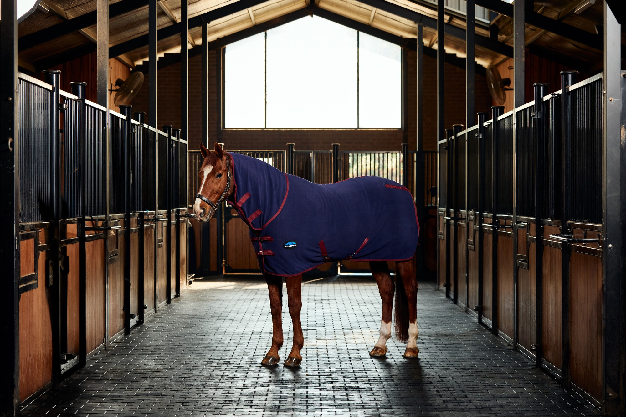 Weatherbeeta Anti-Static Fleece Cooler with Combo Neck