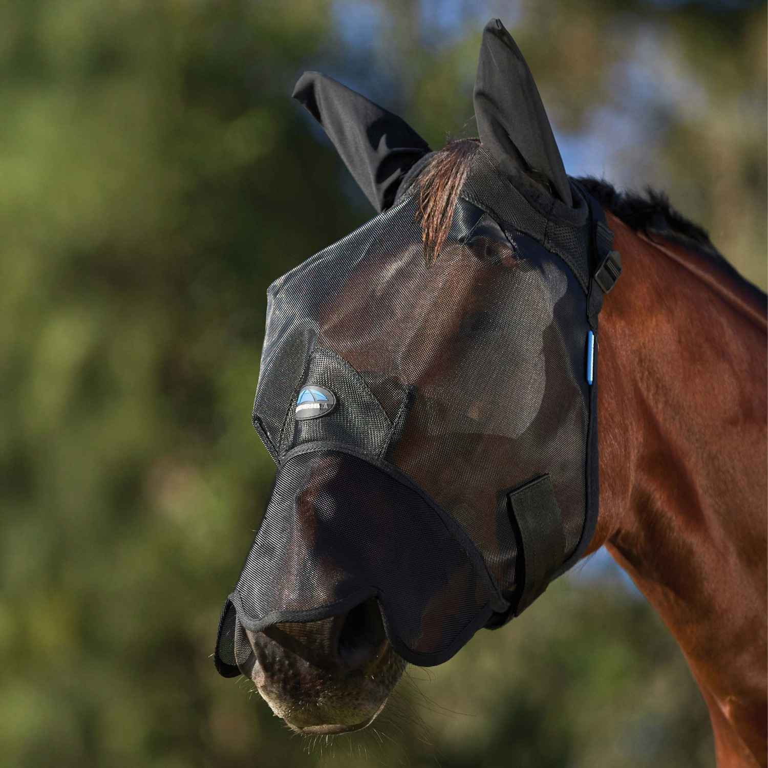 Weatherbeeta Comfitec Insect Guard Fly Mask with Ears and Nose