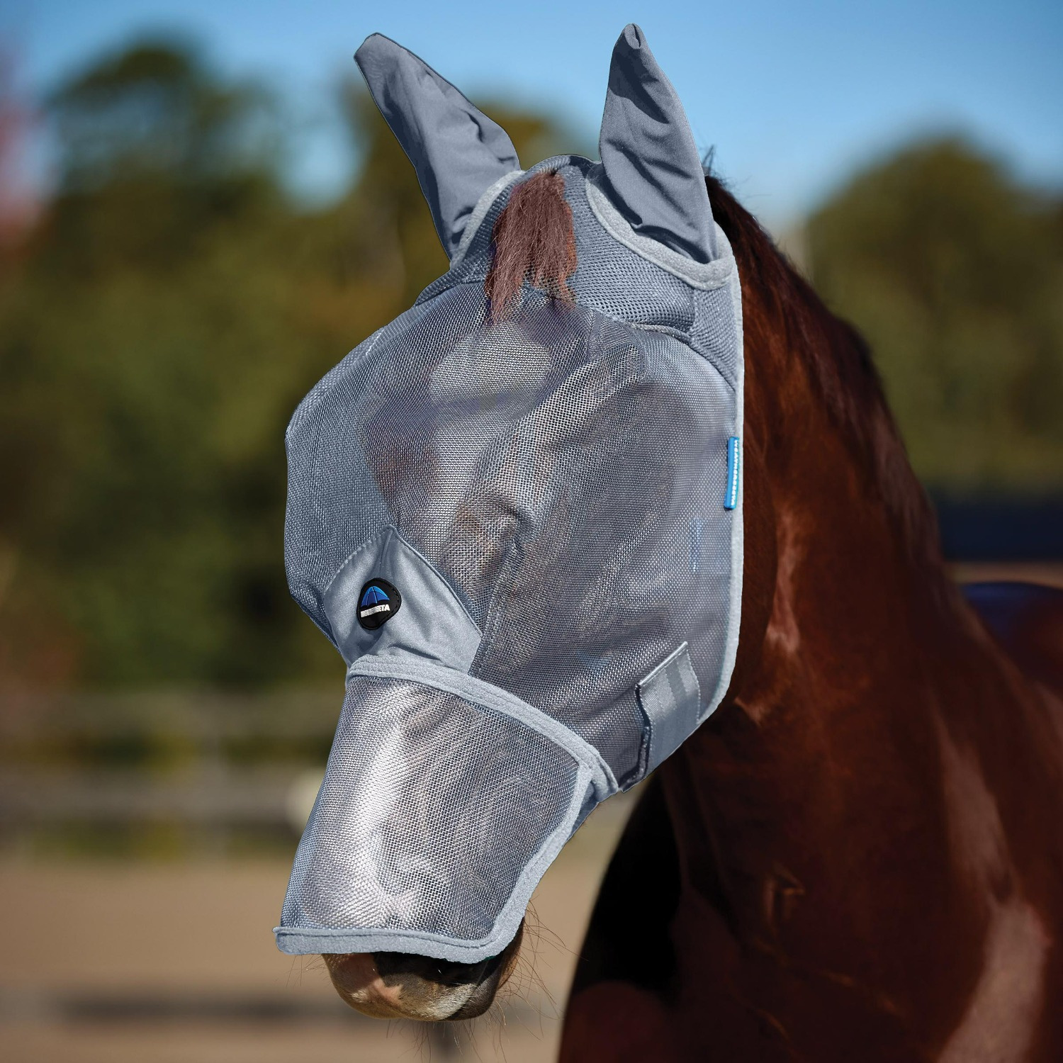 Weatherbeeta Comfitec Durable Mesh Fly Mask with Ears and Nose