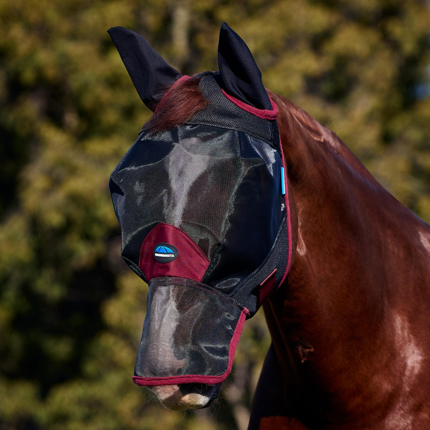 Weatherbeeta Comfitec Fine Mesh Fly Mask with Ears and Nose