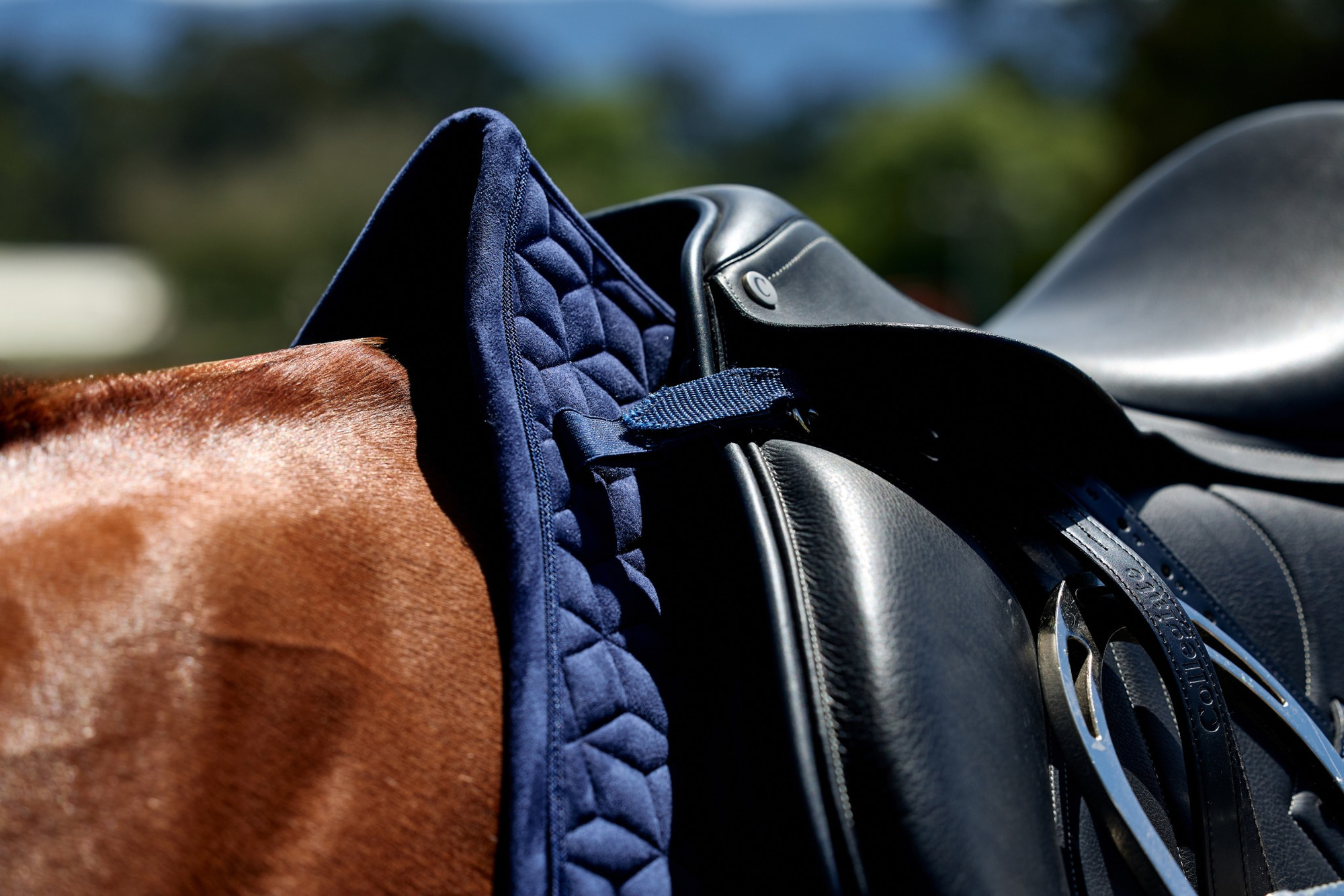 Weatherbeeta Suede Elite Air-Tec All-Purpose Saddlepad