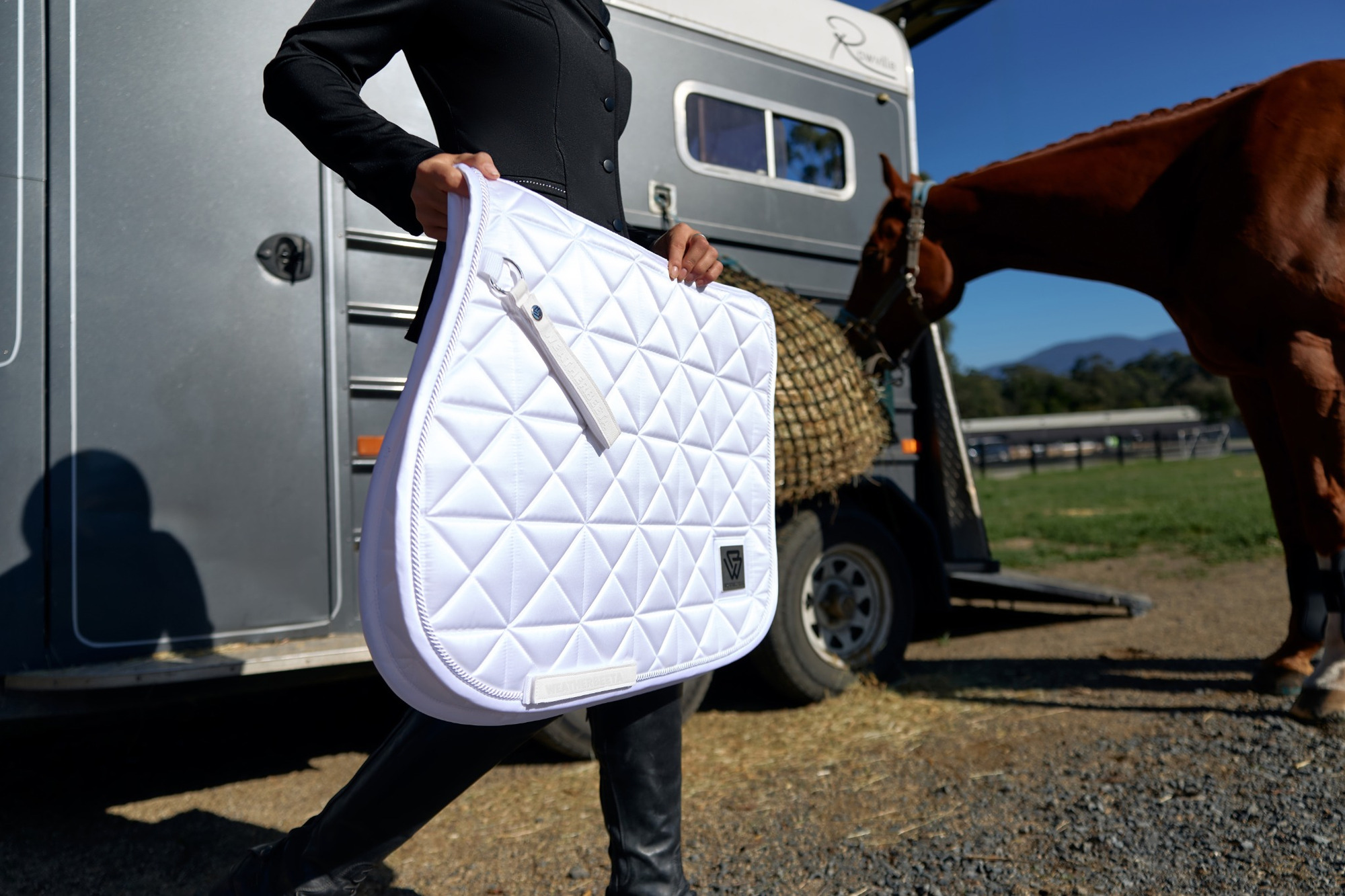 Weatherbeeta Satin Luxe Air-Tec Jumping Saddlepad