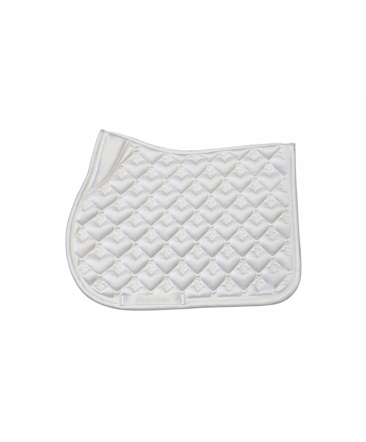 PS of Sweden SS26 Heart Jump Saddle Pad White