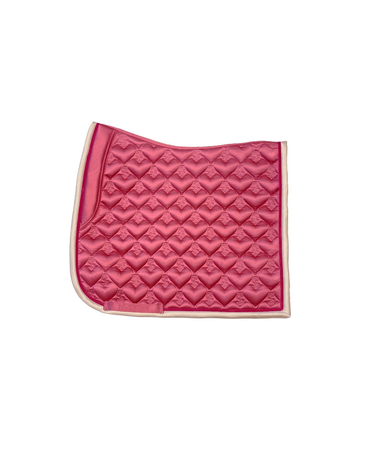 PS of Sweden SS26 Heart Dressage Saddle Pad Thrill Pink