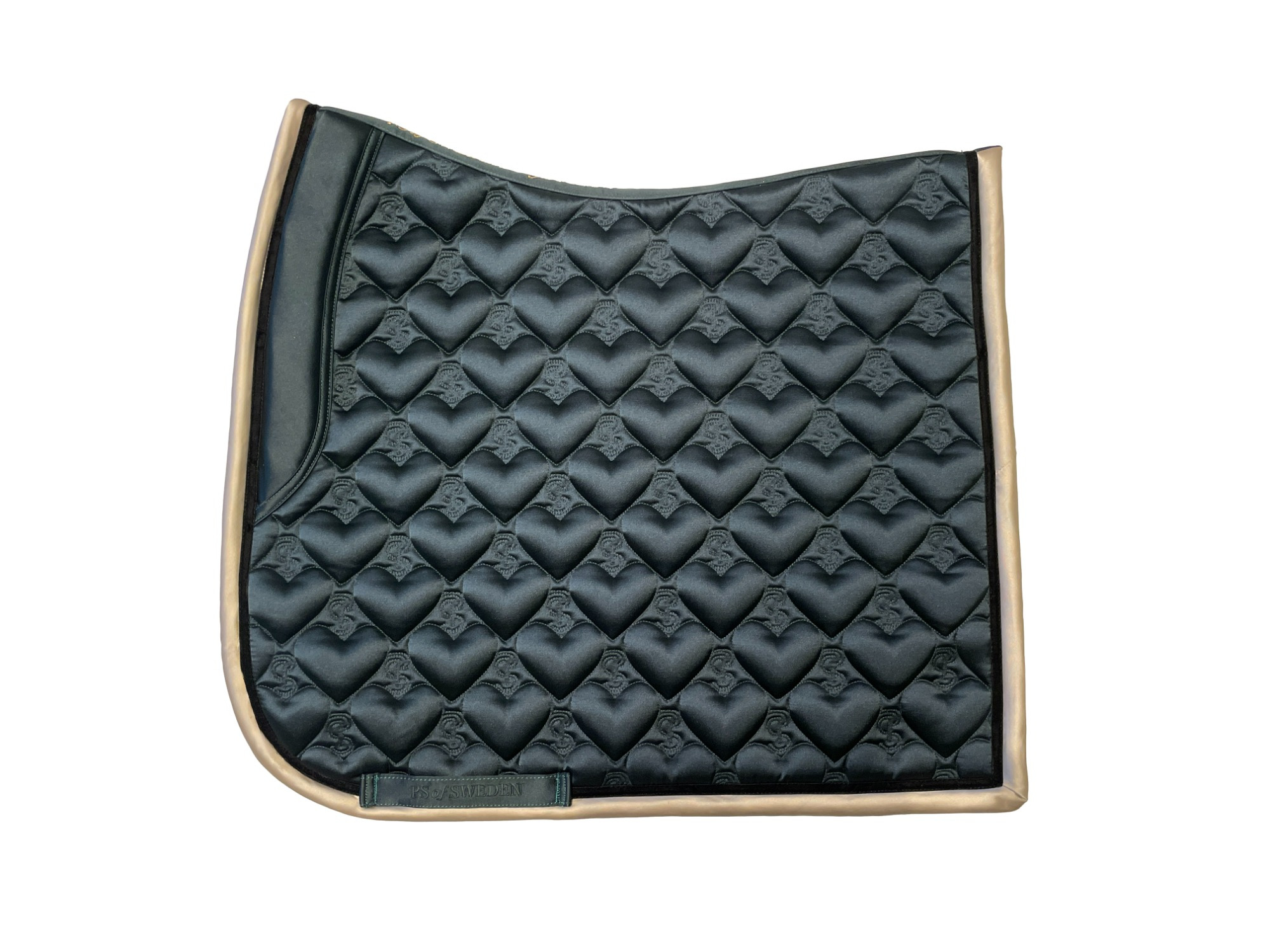 PS of Sweden SS26 Heart Dressage Saddle Pad Mystic Forest