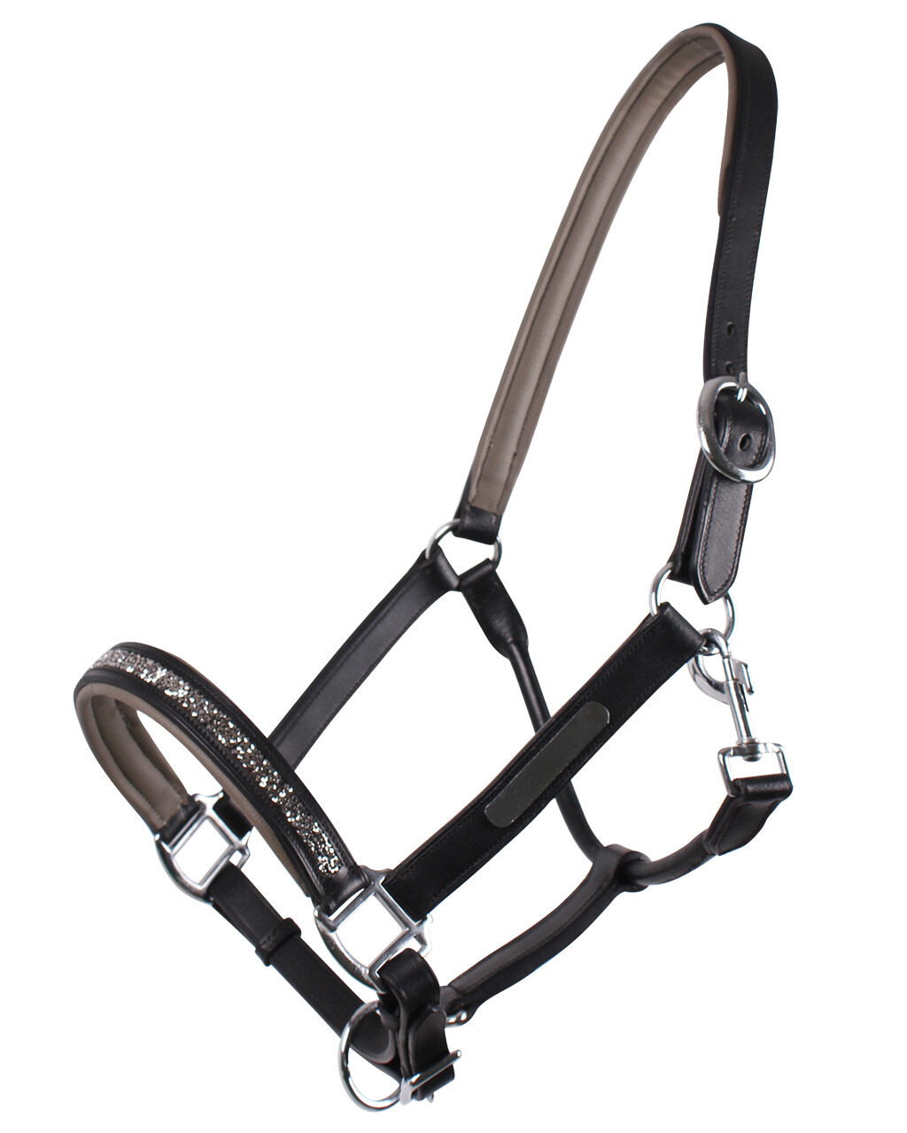 QHP Leather Halter Lupine
