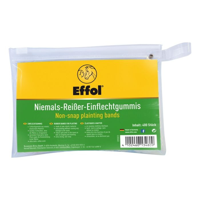 Effol Flechtgummis schwarz