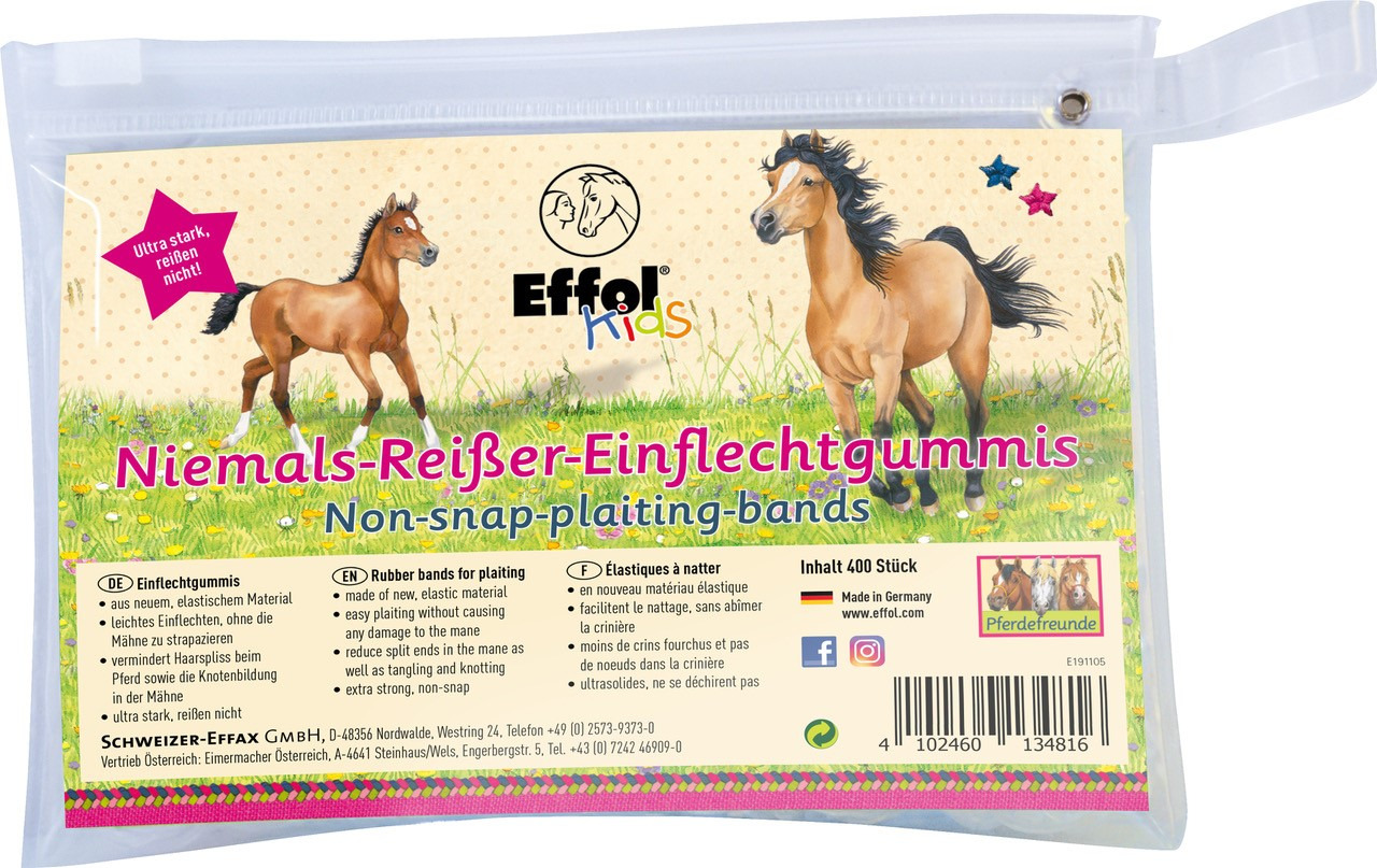 Effol Kids bunte Zopfgummis