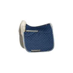 Mattes SS26 Tapis de selle Velours Bleu/Gris