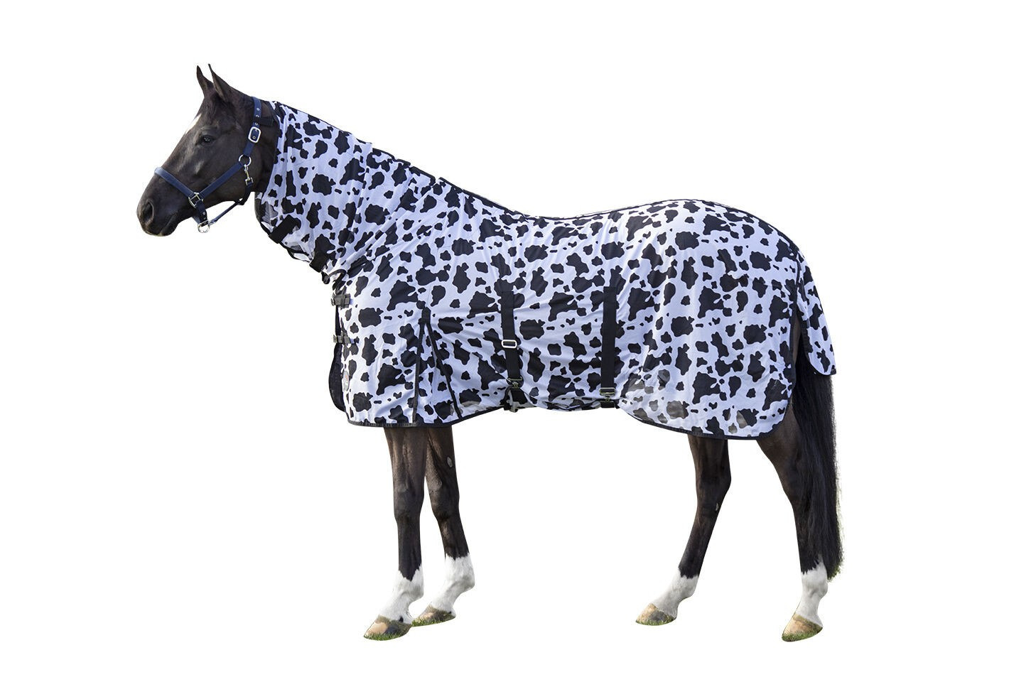 HKM Fly Rug with Neck Cow