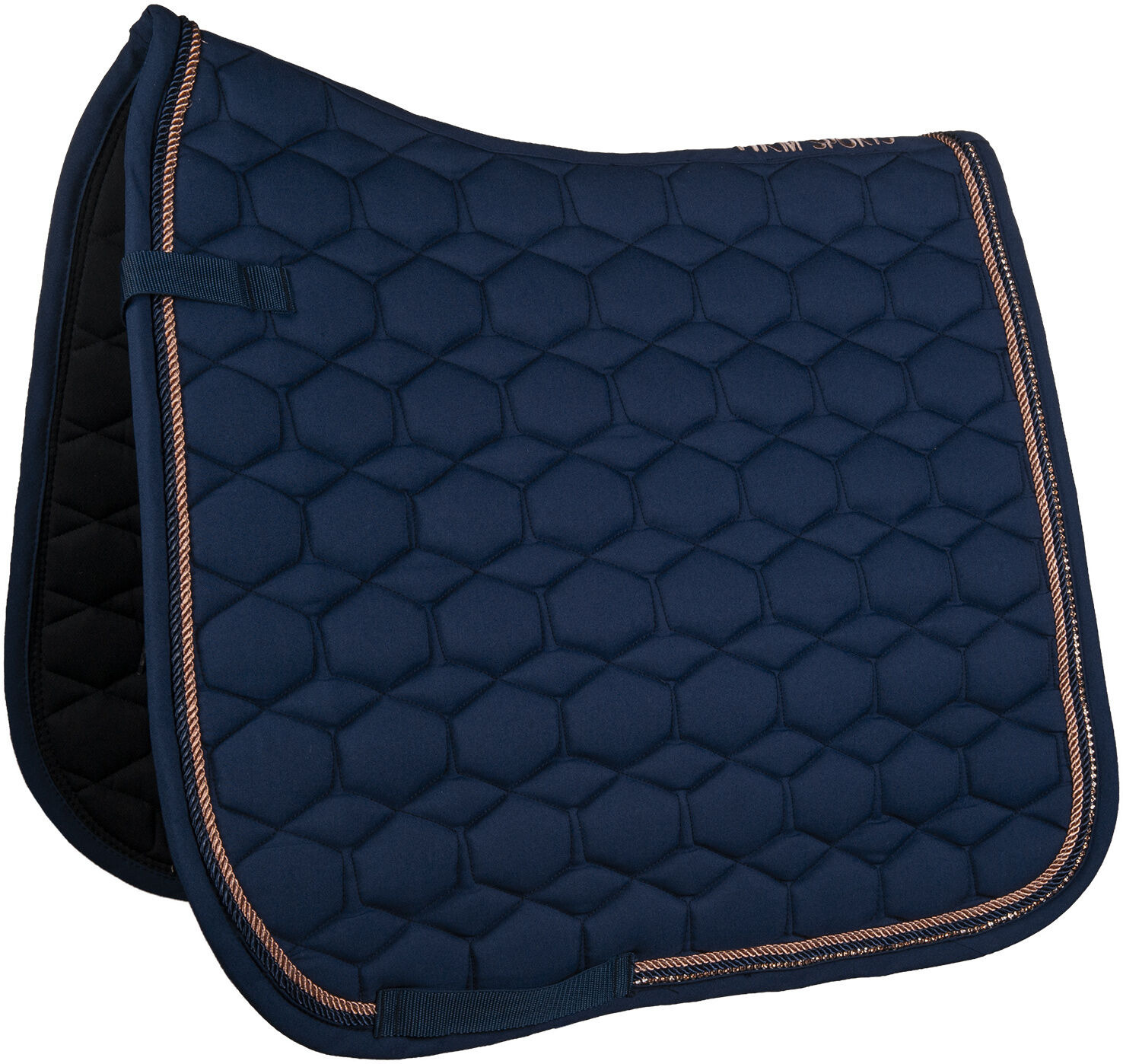 HKM Rose Gold Glamour Saddle Pad