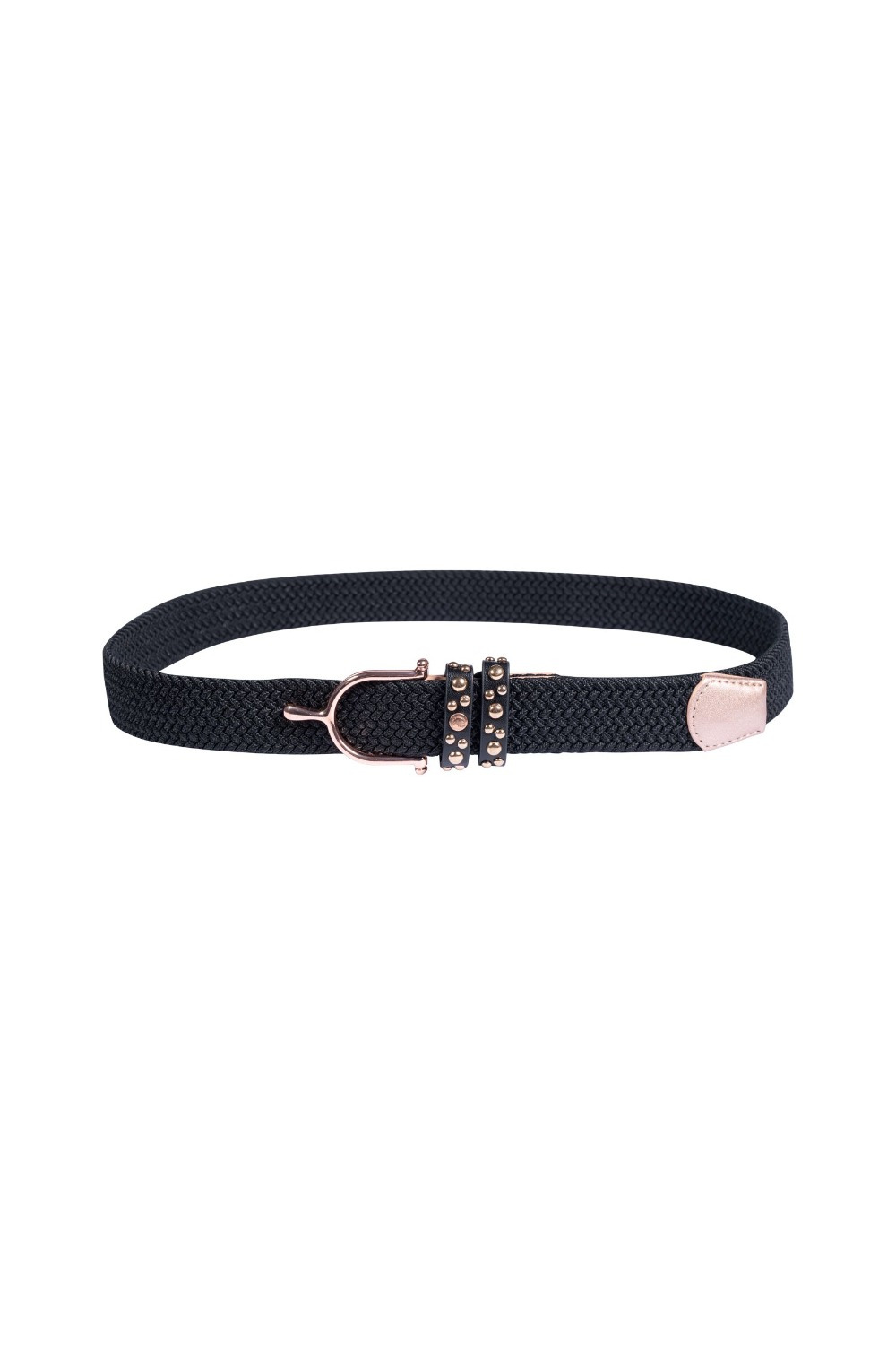 HKM Stretch Belt Rose Gold Glamour Style