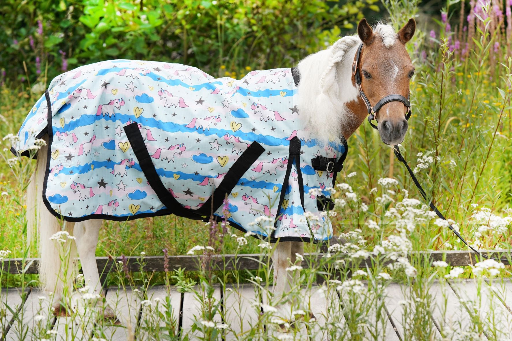 HB Outdoor Rug Unicorn Triple Fleece Lined