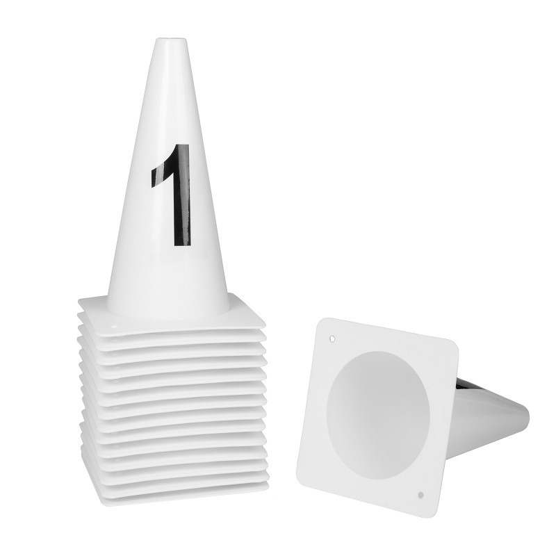 Horka Jump Number Cones, set of 15