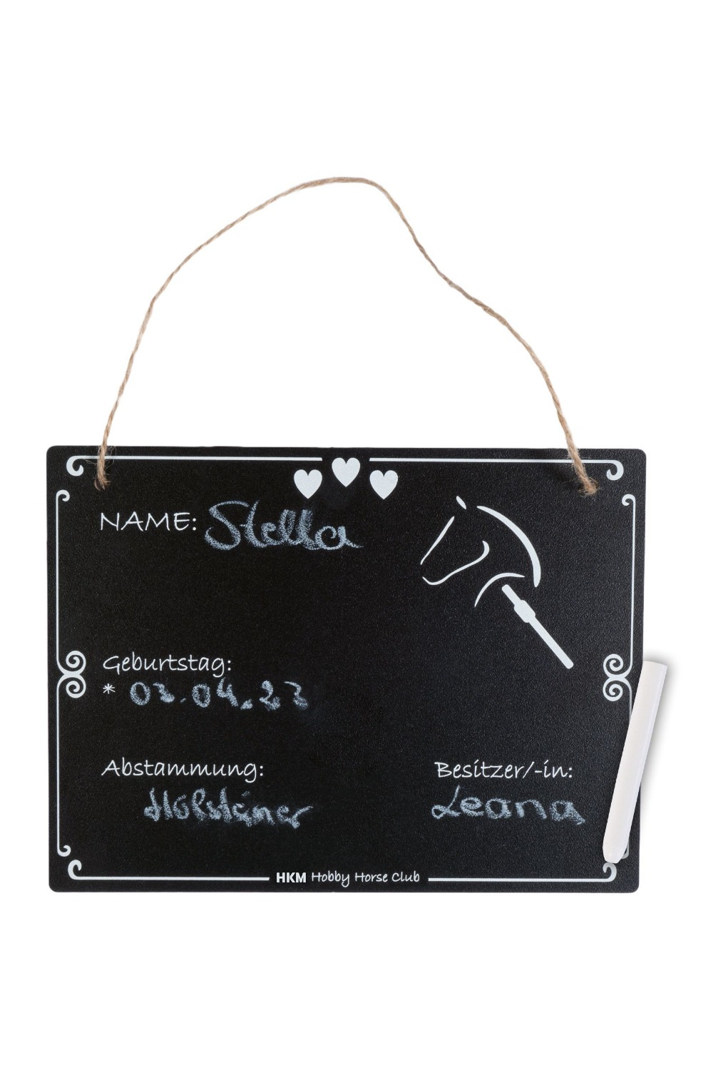 HKM Hobby Horse Stable Sign