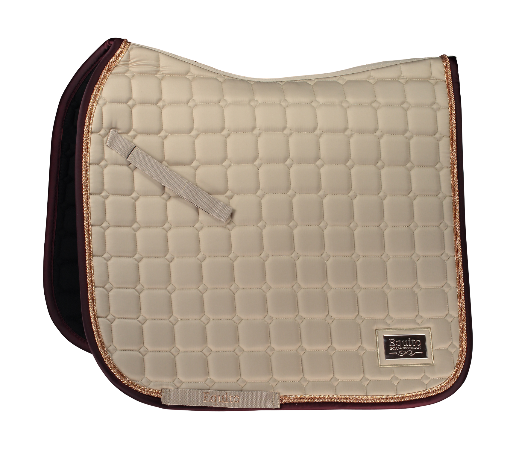 Equito General Purpose Saddle Pad Champagne Plum