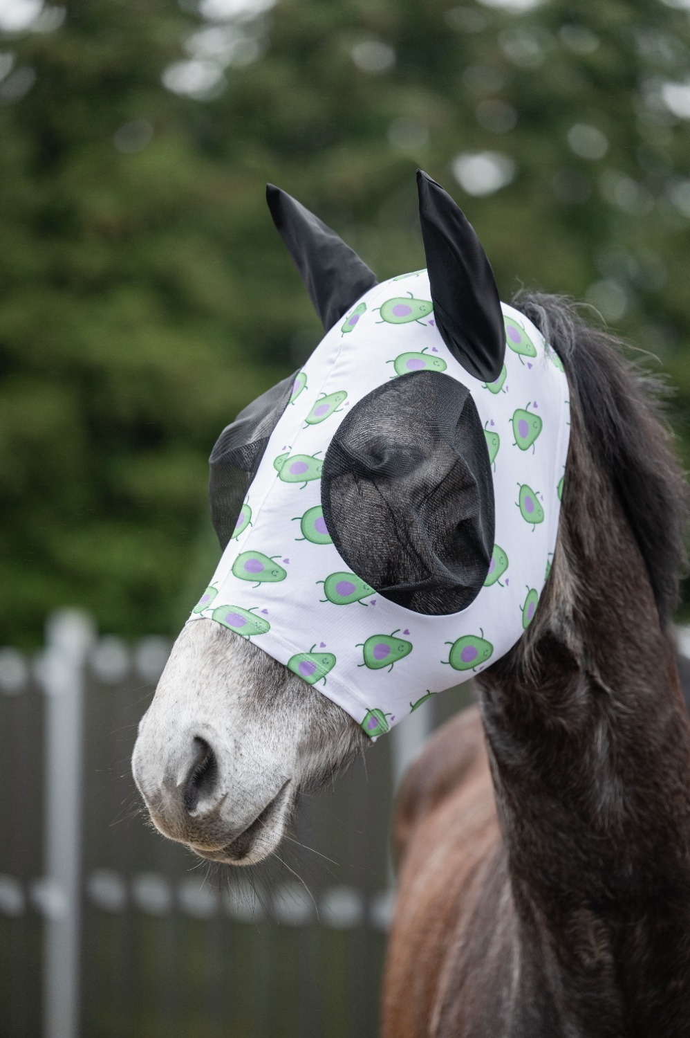 HKM Fly Mask Avocado