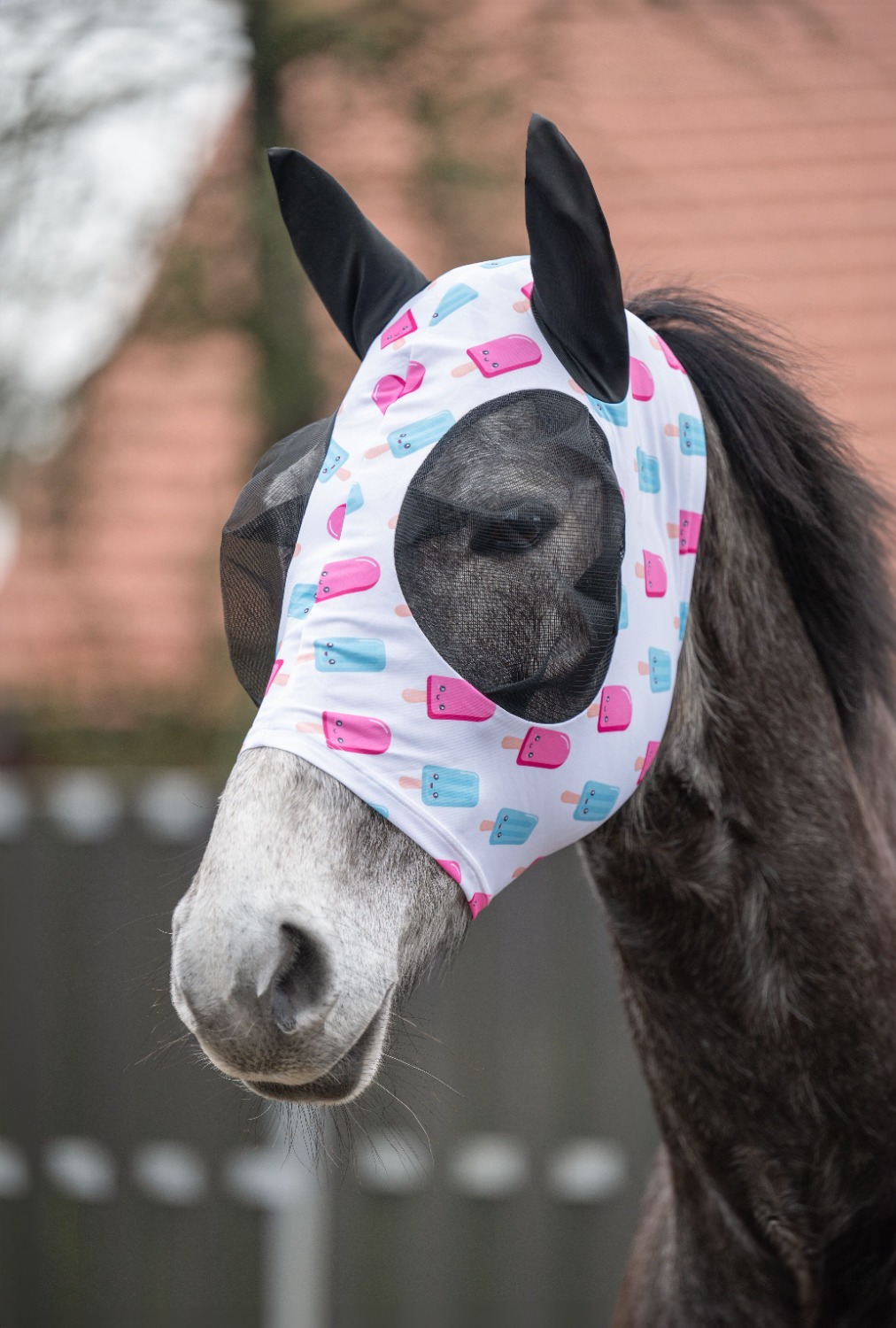 HKM Fly Mask Ice Cream
