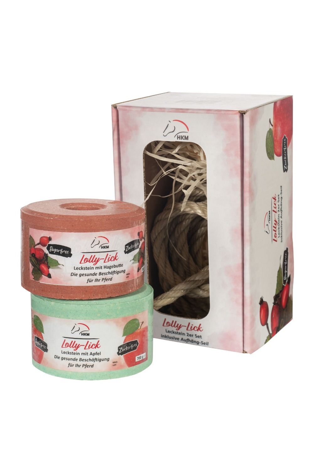 HKM Lick Stone Set with Rope