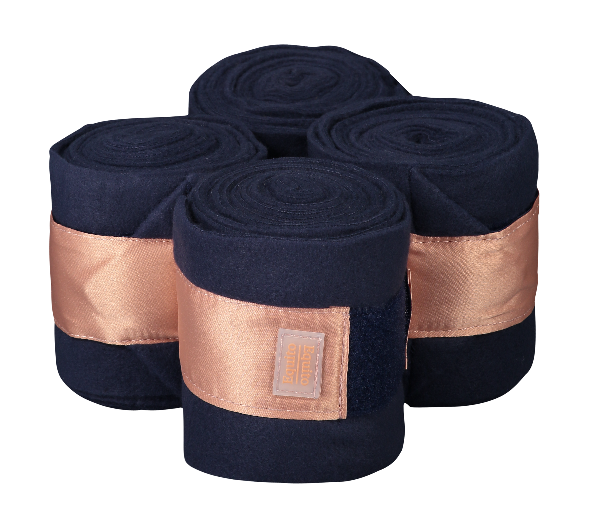 Equito Fleece Bandages Peony Pink