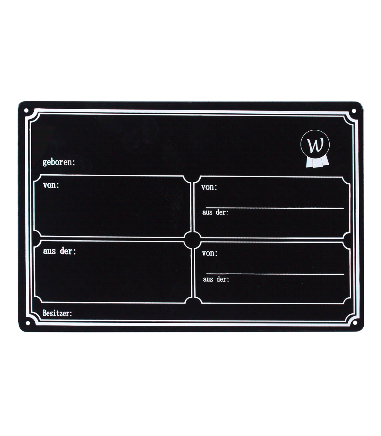 Waldhausen Stalbord Metaal