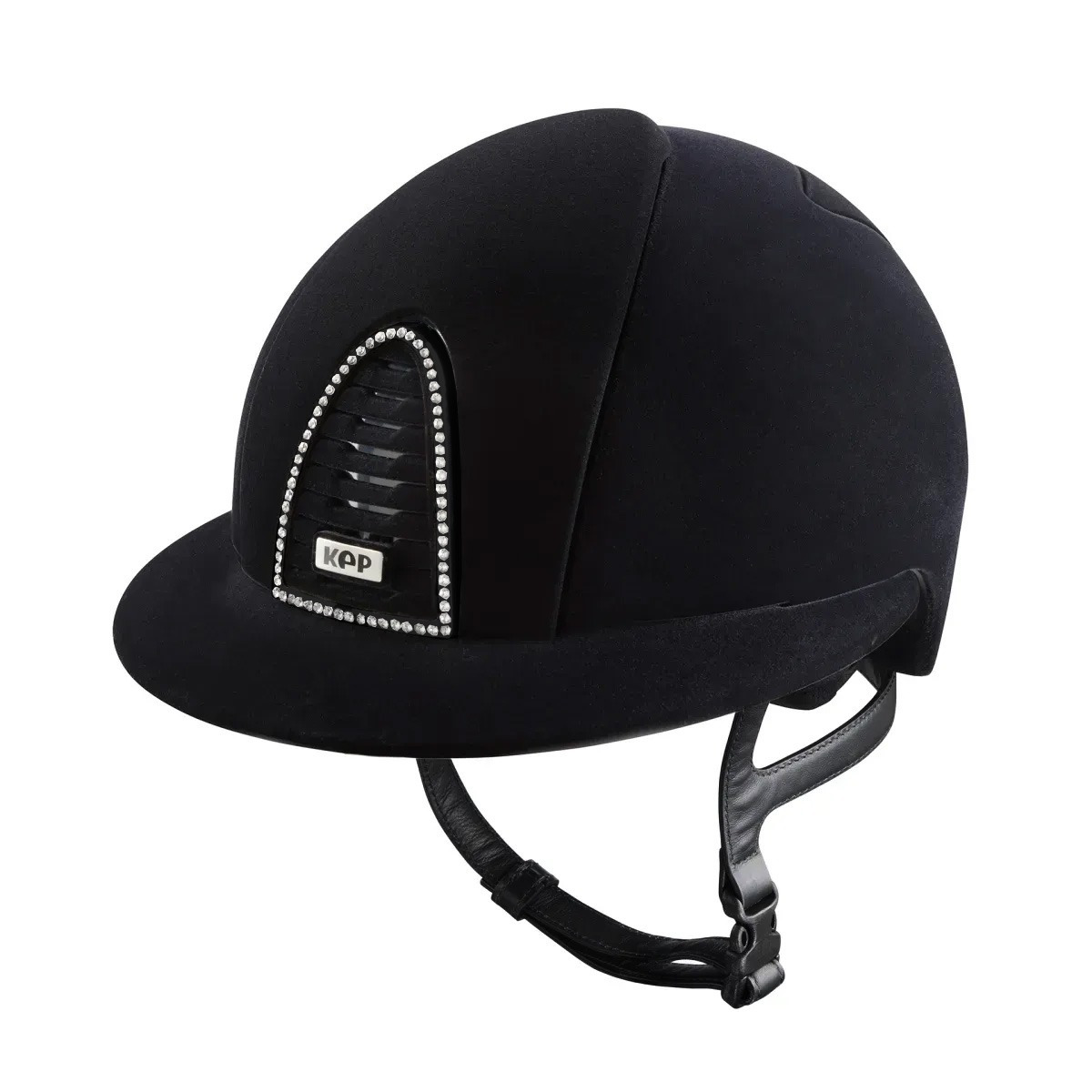 KEP Italia Cromo 2.0 Polo Velvet Black Polish Black Crystal Frame