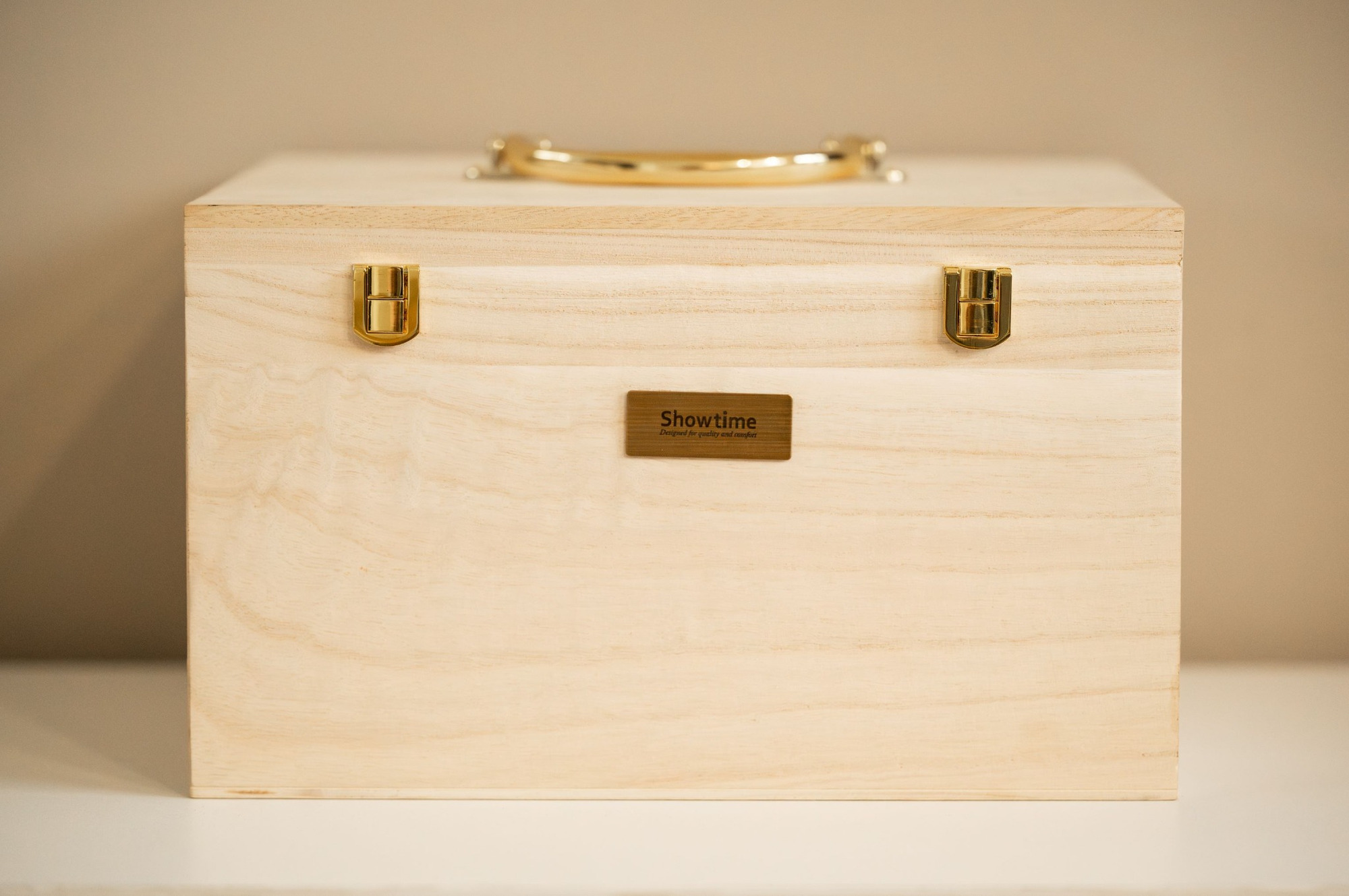 HB Showtime Luxury Wooden Grooming Box