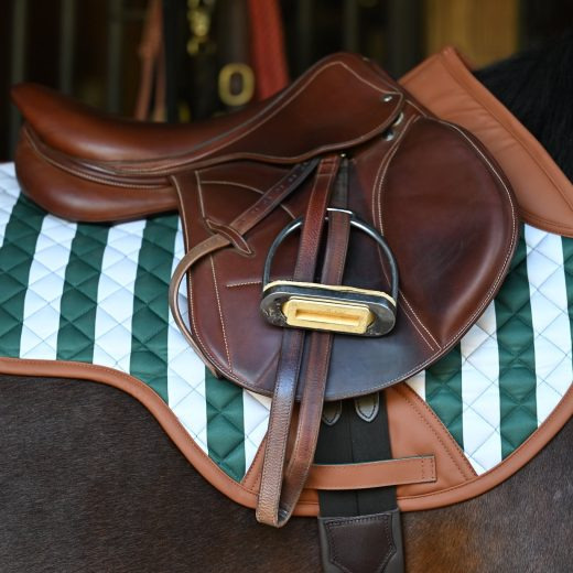16C Classic Stripe Jump Saddle Pad