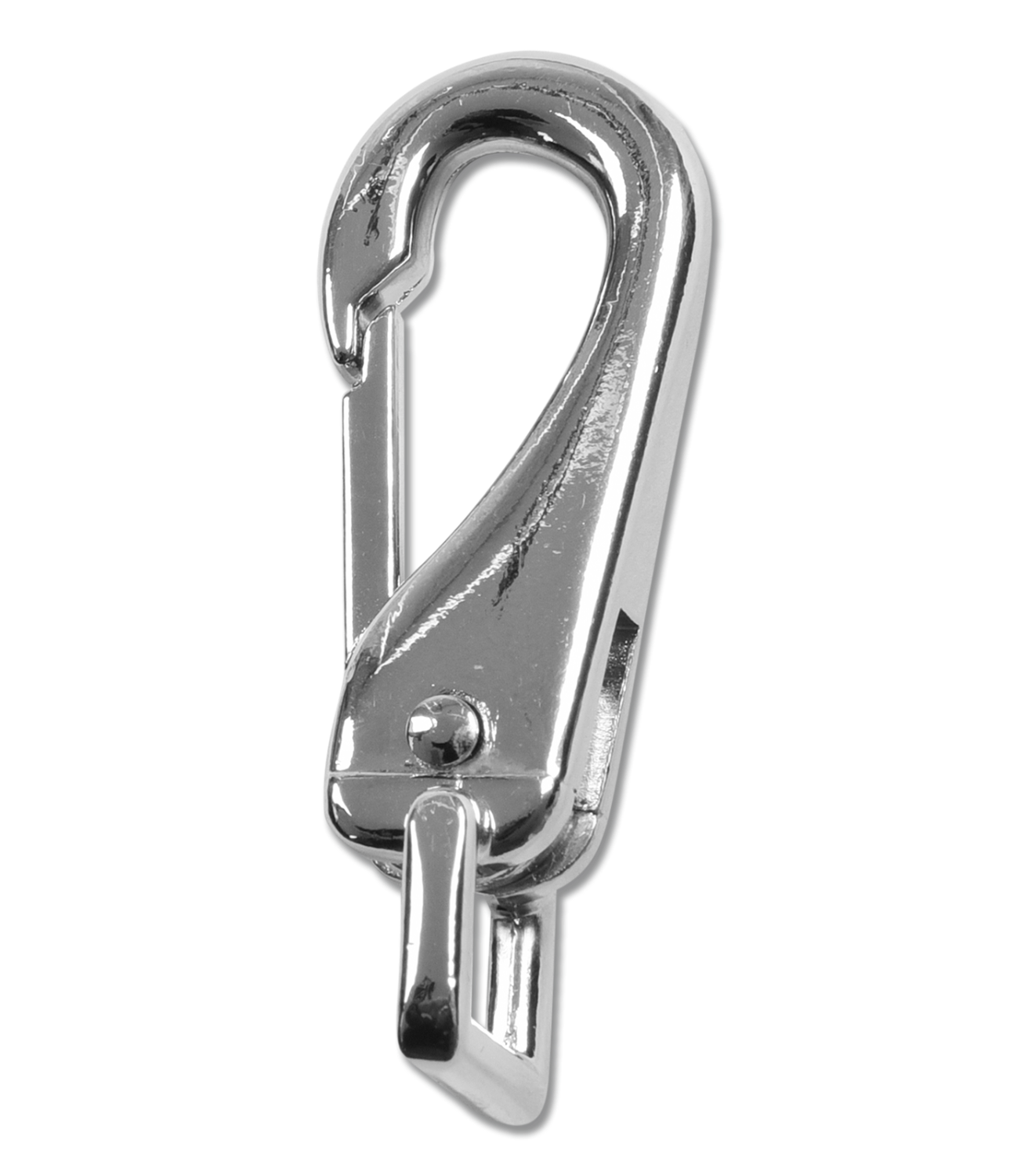 Waldhausen Carabijnhaak met rechte ring 13mm 