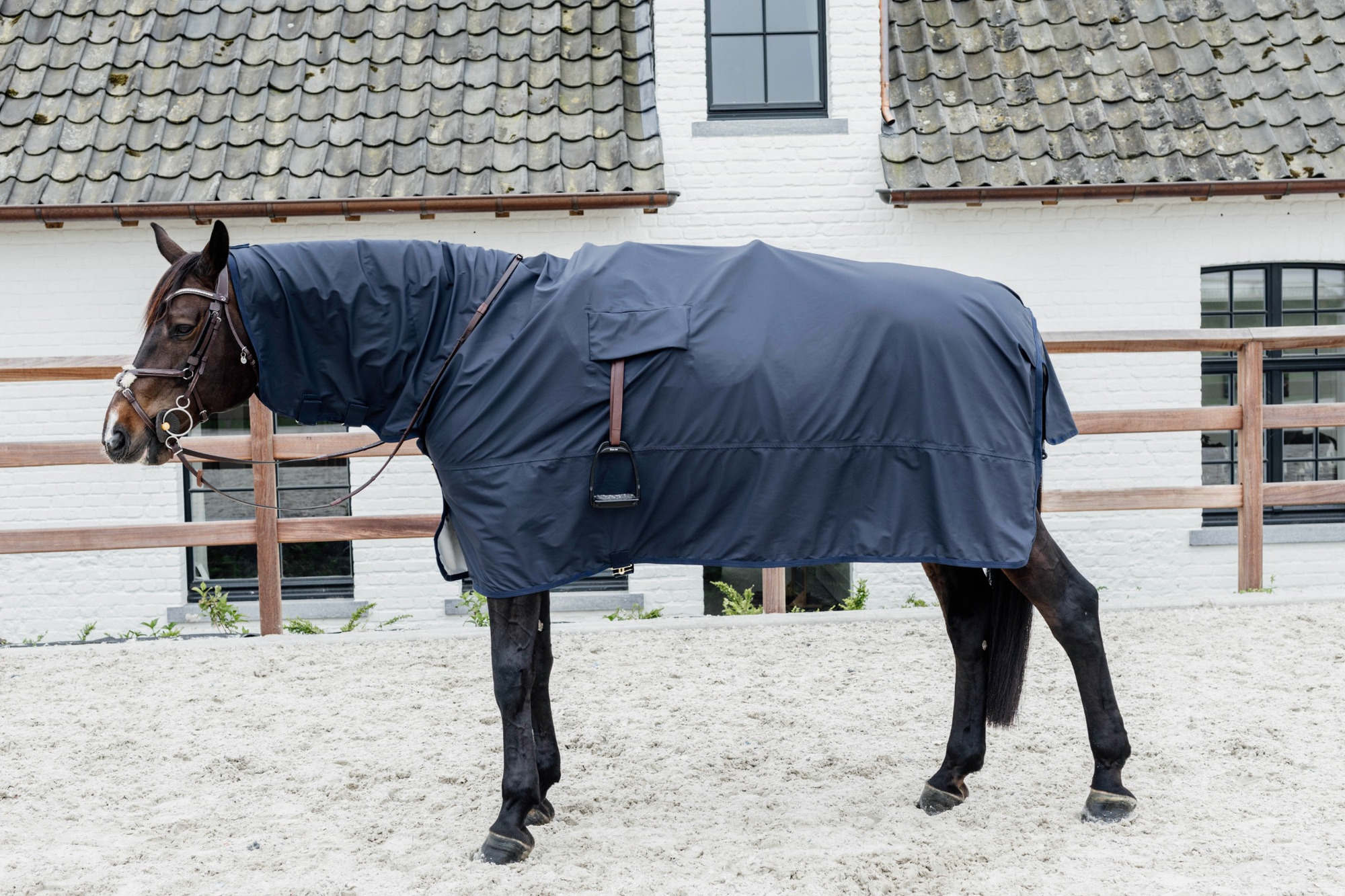 Kentucky Hurricane Horse Rain Coat Regendecke