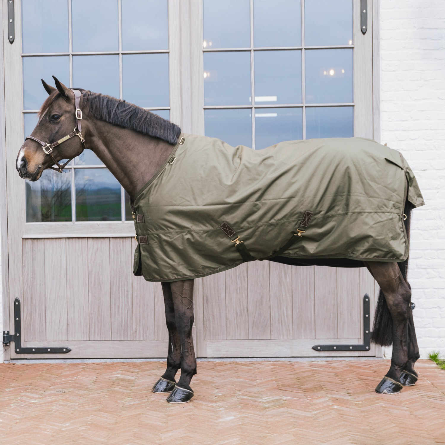 Kentucky Turnout Rug All Weather Waterproof Pro 160g Khaki