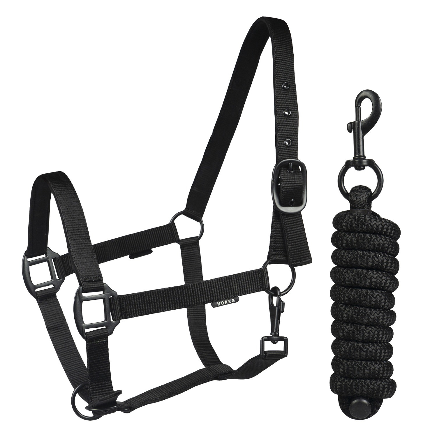 Horka Halter Set Black Edition