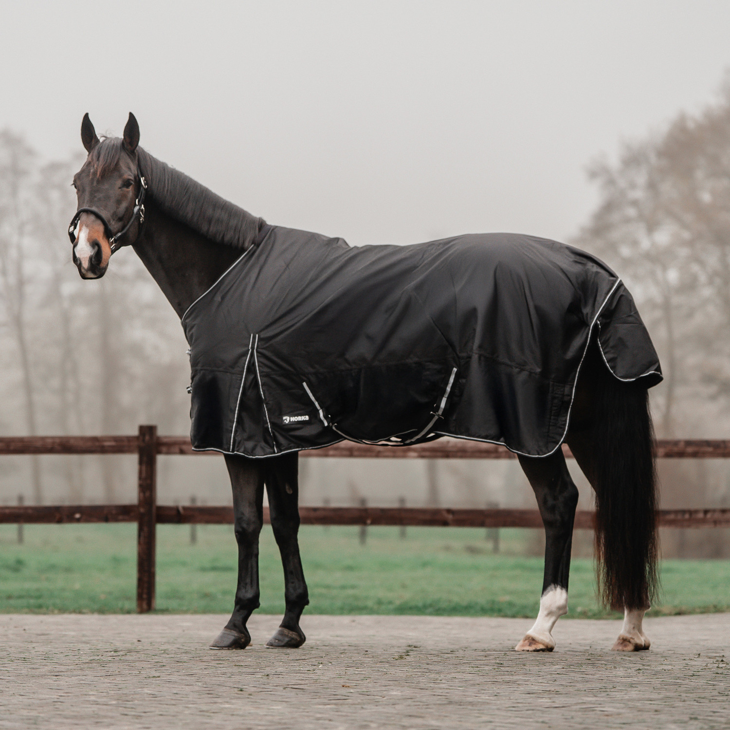 Horka Runa Turnout Rug, 600D, Fleece Lining