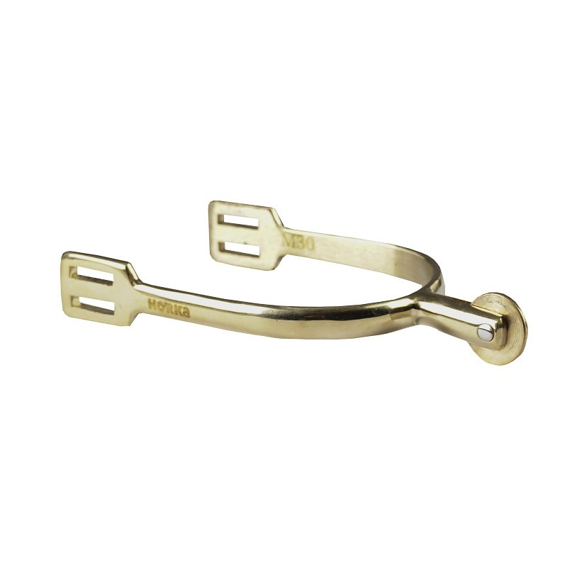 Horka Roller Spurs with Smooth Wheel