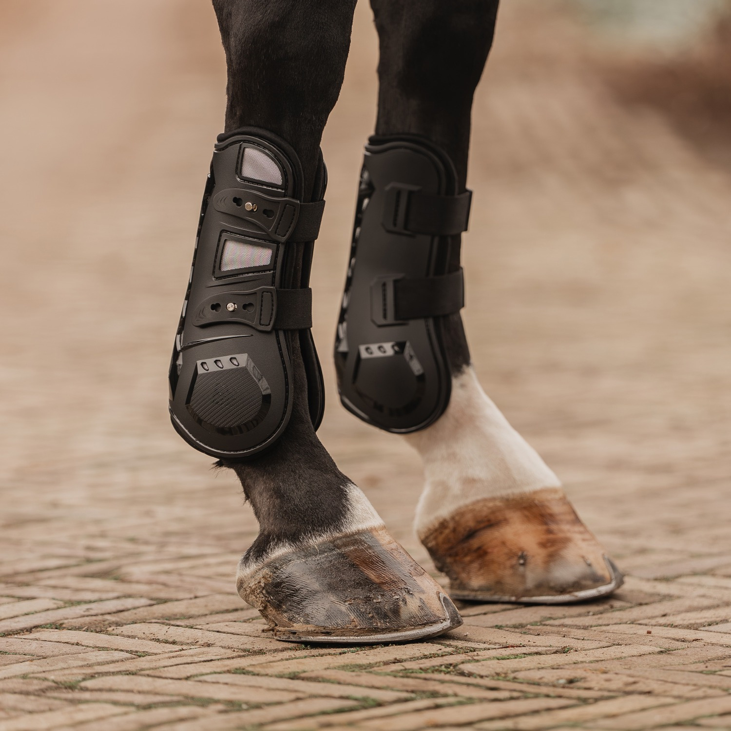Horka Tendon Boots Carbon Look