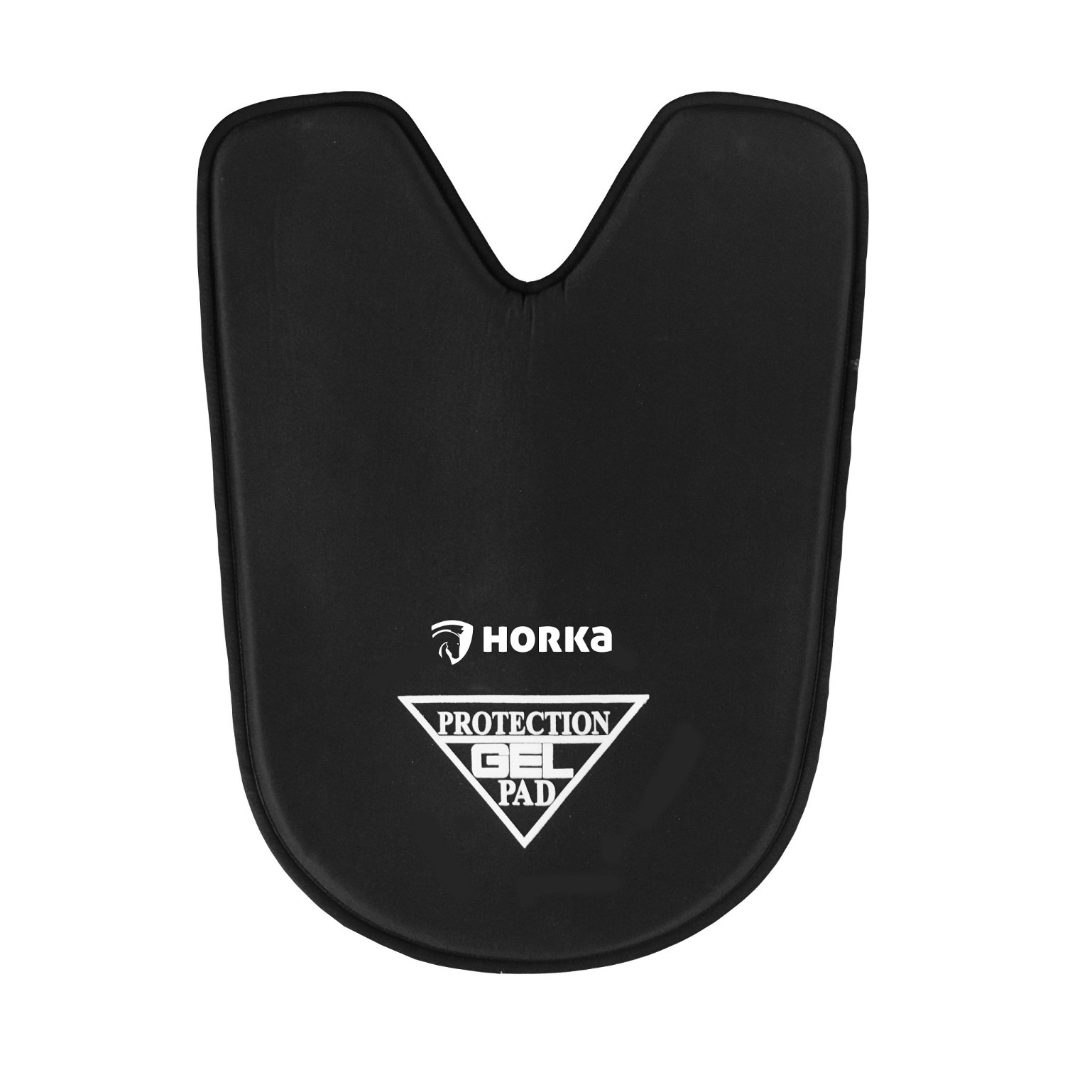 Horka Neoprene Gel Pad with Wither Cut-Out, Straight-Round
