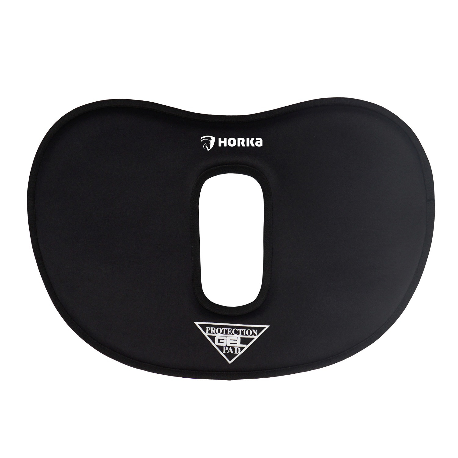 Horka Neoprene Gel Pad, round with wither cut-out