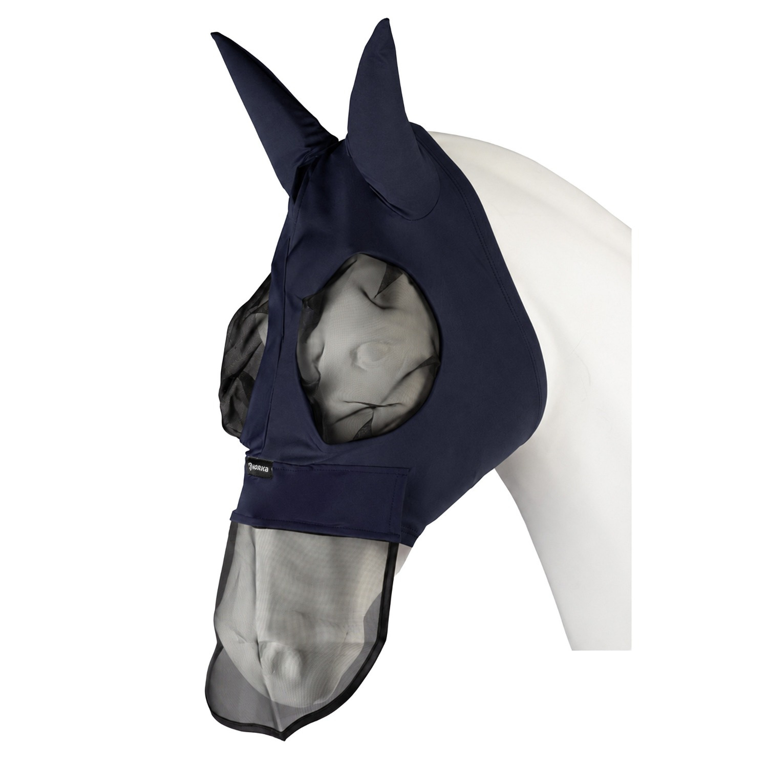 Horka Fly Mask Happy Bee with Nose Cover and Zipper